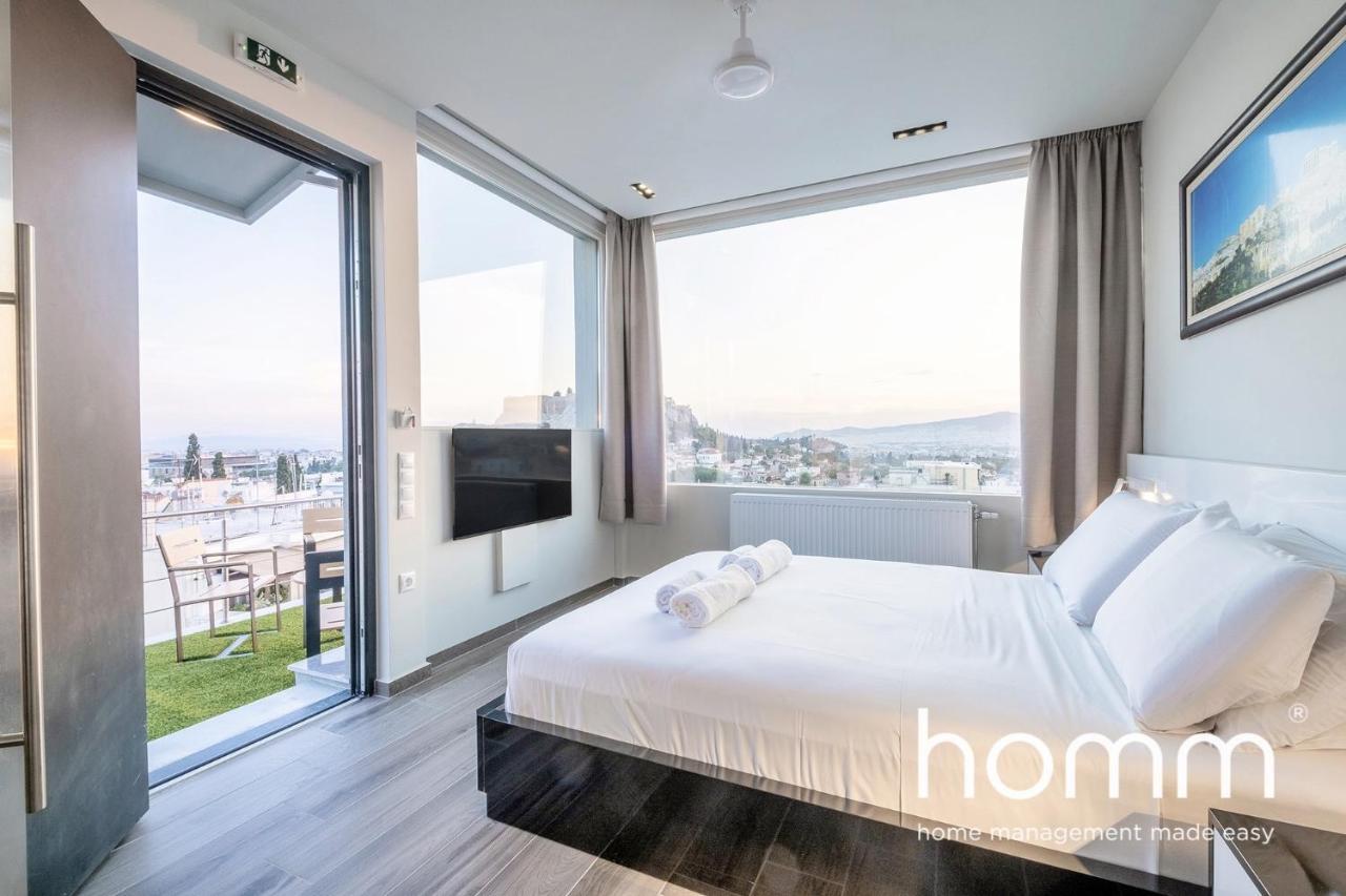 Ll Extraordinary Homm Suites Acropolis & Lycabettus Views With Jacuzzi Афины Экстерьер фото